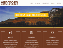 Tablet Screenshot of hermosasanitation.com